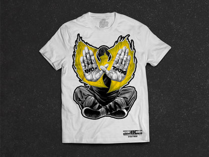 Tricou Alb - Wu-Tang Shaolin