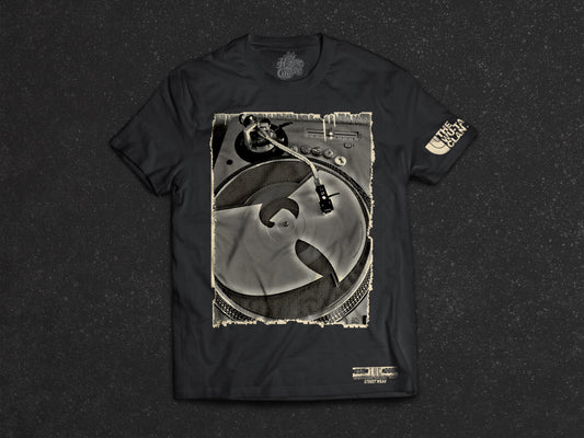 Tricou Negru - Wu-Tang Vinyl